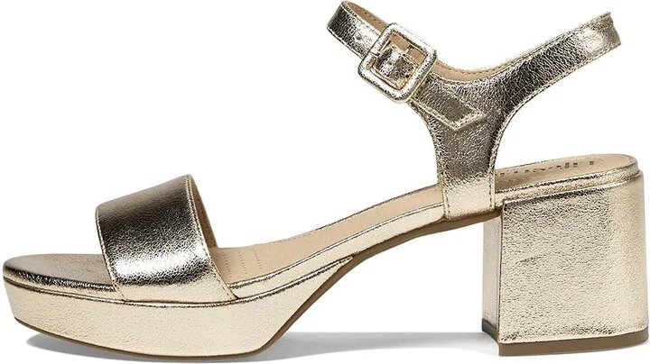 LifeStride Rhythmn Ankle Straps Women's Sandals Platino : 6.5 M (B), Rubber - Image 5
