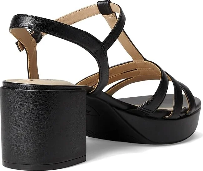 LifeStride Rio Women's Sandals Black Faux Leather : 9 M (B) - Image 4