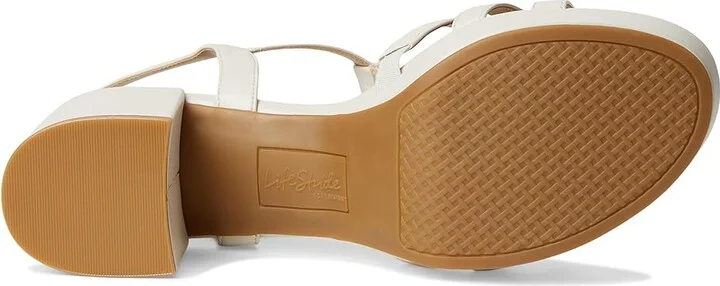 LifeStride Rio Women's Sandals Bone Faux Leather : 6.5 M (B) - Image 3