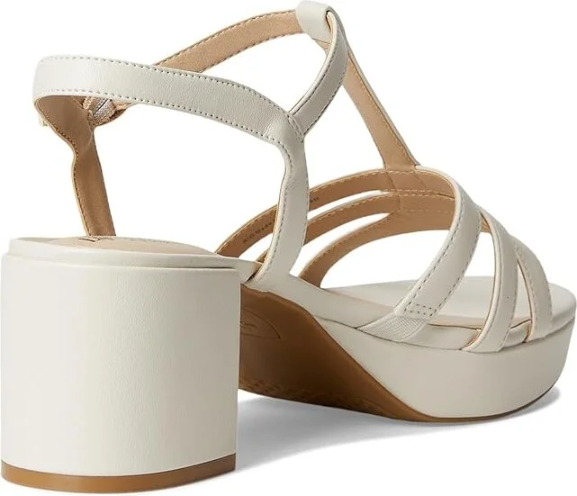 LifeStride Rio Women's Sandals Bone Faux Leather : 6.5 M (B) - Image 4
