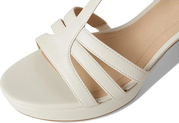 LifeStride Rio Women's Sandals Bone Faux Leather : 6.5 M (B) - Image 7