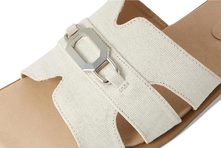 LifeStride Royaltybit Women's Sandals Natural Fabric : 10 W (C) - Image 7