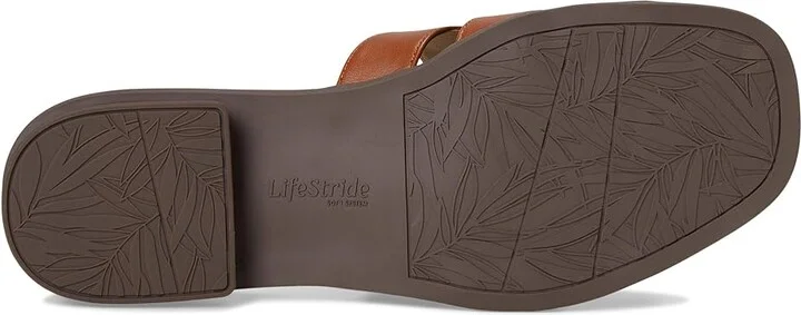 LifeStride Royaltybit Women's Sandals Tan Faux Leather : 6.5 M (B) - Image 3