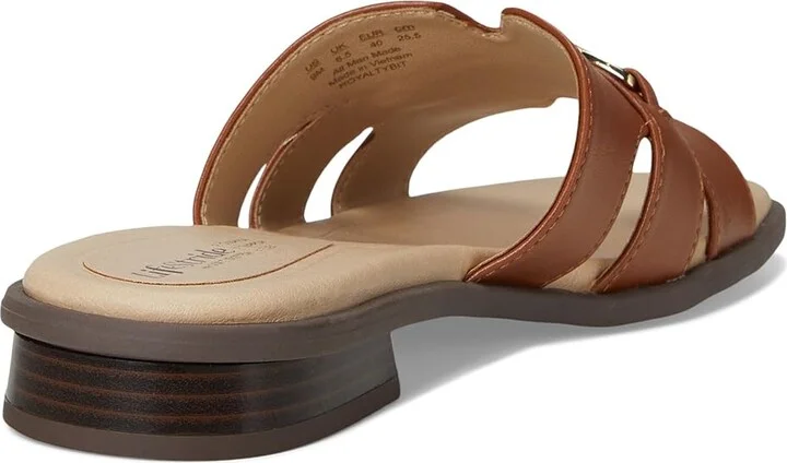 LifeStride Royaltybit Women's Sandals Tan Faux Leather : 6.5 M (B) - Image 4