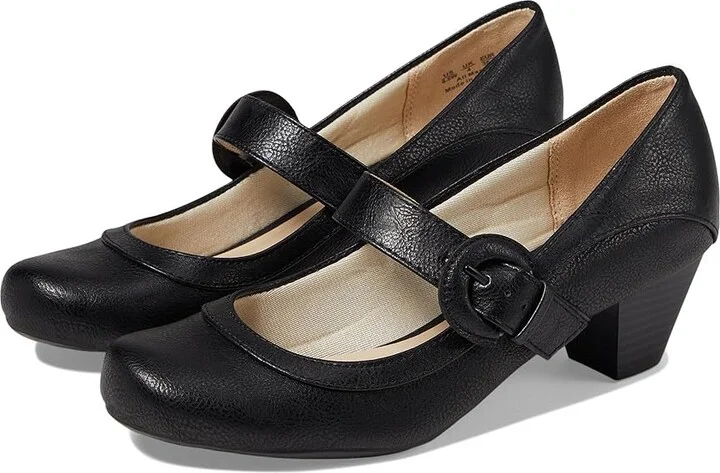 LifeStride Rozz Women's Shoes Black : 9.5 W (C), Synthetic