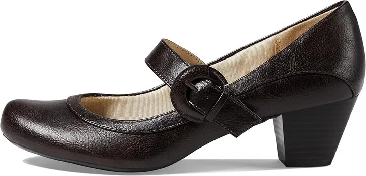 LifeStride Rozz Women's Shoes Dark Brown : 9.5 W (C), Synthetic - Image 6