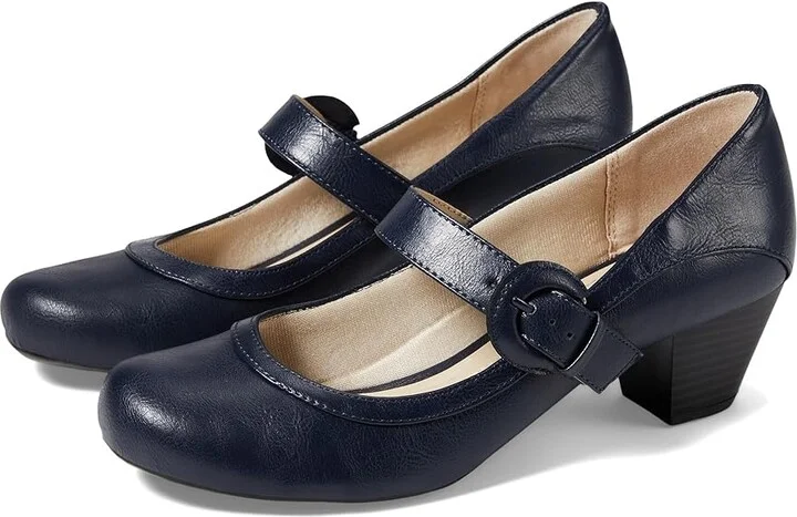 LifeStride Rozz Women's Shoes Navy : 9.5 W (C), Synthetic