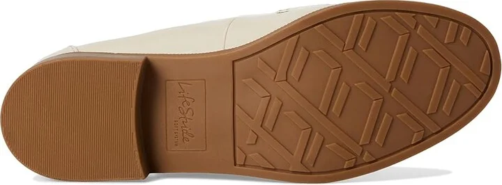LifeStride Santana Women's Flat Shoes Cream : 9.5 W (C), Leather - Image 3