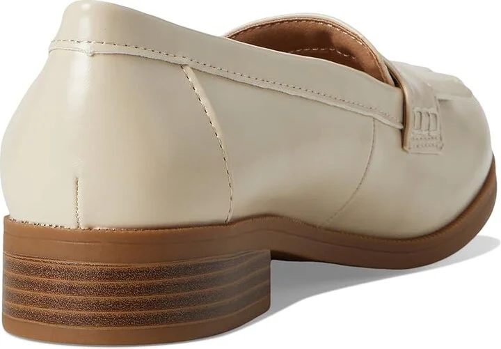 LifeStride Santana Women's Flat Shoes Cream : 9.5 W (C), Leather - Image 4