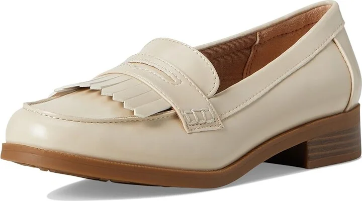 LifeStride Santana Women's Flat Shoes Cream : 9.5 W (C), Leather - Image 5