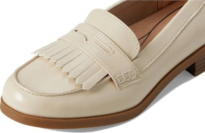 LifeStride Santana Women's Flat Shoes Cream : 9.5 W (C), Leather - Image 7