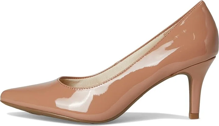 LifeStride Sevyn Pumps High Women's Heels Desert Nude Patent : 6.5 W (C) - Image 6