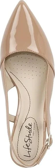 LifeStride Social Women's Dress Sandals Desert Nude : 8.5 W (C), Synthetic - Image 2