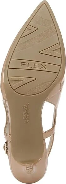 LifeStride Social Women's Dress Sandals Desert Nude : 8.5 W (C), Synthetic - Image 3