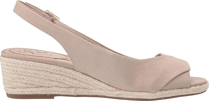 LifeStride Socialite Women's Shoes Tender Taupe Soft Canvas : 9.5 W (C), Textile - Image 8