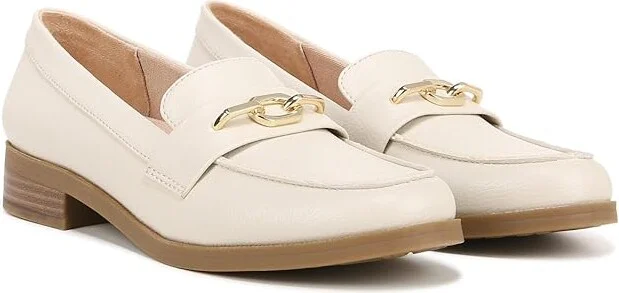 LifeStride Sonoma Flats Loafers Women's Flat Shoes Bone : 10 M (B)