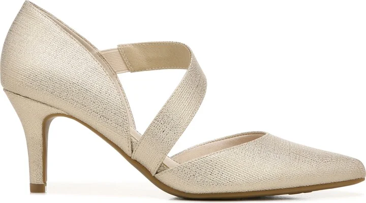 LifeStride Suki Pumps - Platino/Silver Faux Leather - Image 2