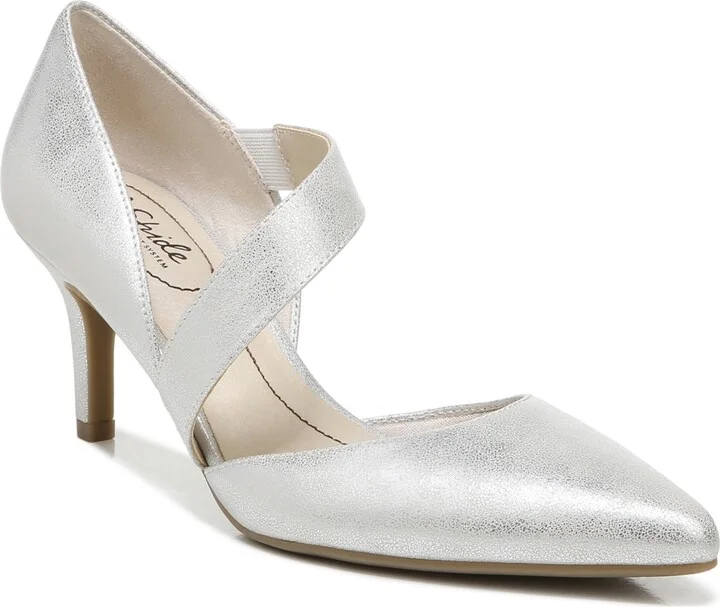 Silver Faux Leather