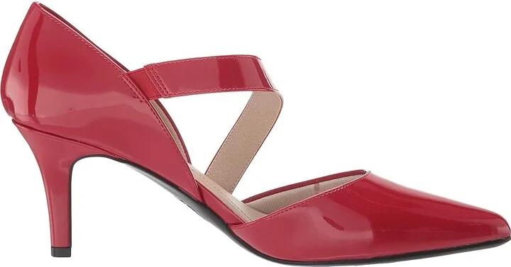 LifeStride Suki Women's 1-2 inch heel Shoes Fire Red Patent : 9.5 W (C), Synthetic - Image 8