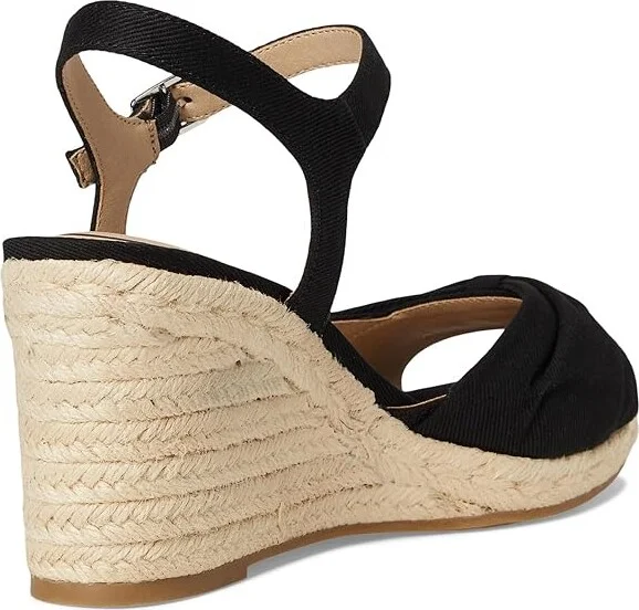 LifeStride Tahlia Women's Sandals Black Fabric : 8 W (C), Synthetic - Image 4