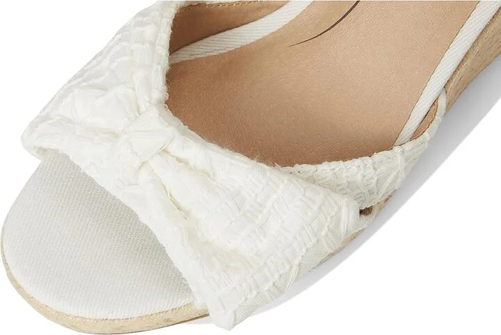 LifeStride Tahlia Women's Sandals White Fabric : 10 M (B), Synthetic - Image 7