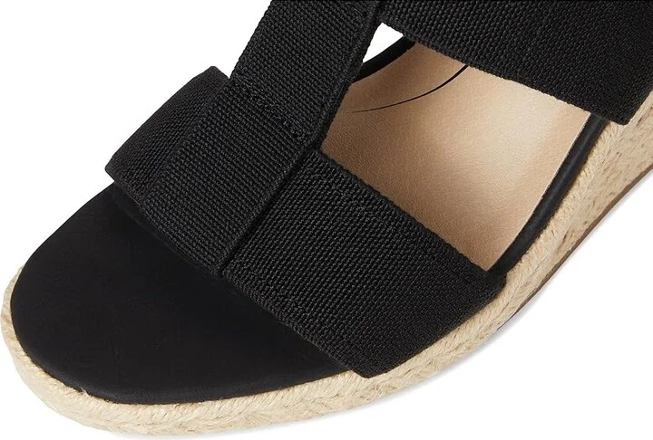 LifeStride Tallulah Women's Sandals Black Faux Leather 2 : 11 M (B), Synthetic - Image 7