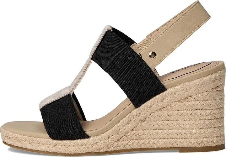 LifeStride Tallulah Women's Sandals Black Faux Leather : 8 W (C), Synthetic - Image 6