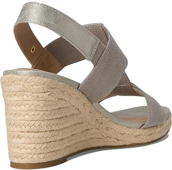 LifeStride Tallulah Women's Sandals Taupe Faux Leather : 7 M (B), Synthetic - Image 4