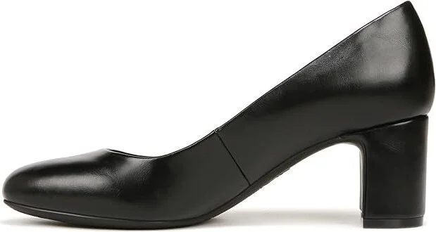 LifeStride Taylor Block Heel Dress Shoes High Women's Heels Black : 7 W (C) - Image 5