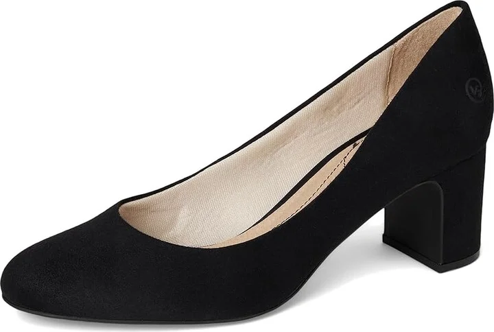 LifeStride Taylor Block Heel Dress Shoes High Women's Heels Black Fabric : 9.5 M (B) - Image 5