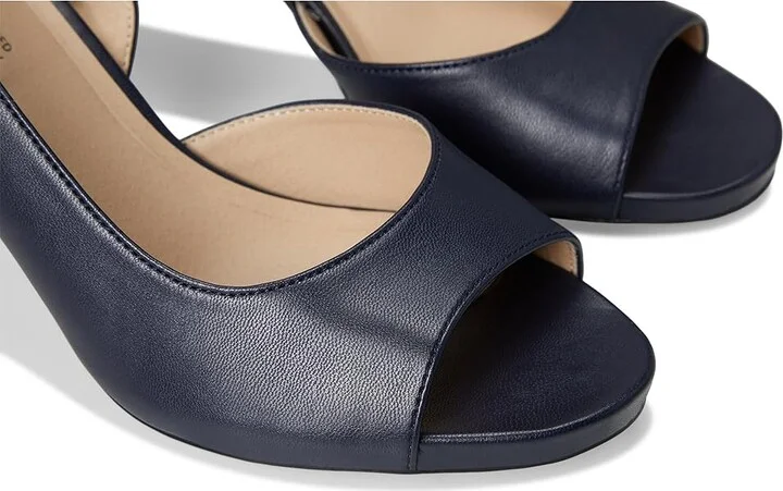 LifeStride Teller 2 Slingbacks Women's Sandals Lux Navy : 5 M (B), Leather/Rubber - Image 7