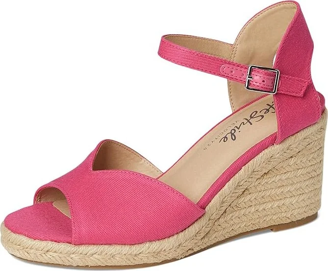 LifeStride Tess Wedge Espadrille Sandals Women's Sandals French Pink : 7 W (C) - Image 5
