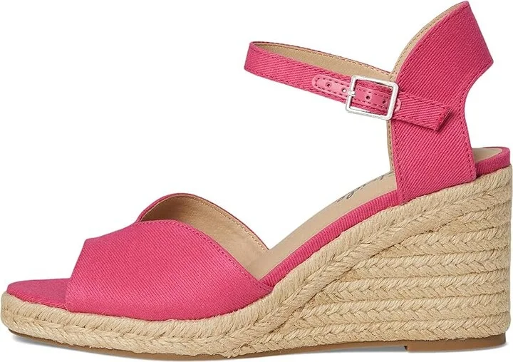 LifeStride Tess Wedge Espadrille Sandals Women's Sandals French Pink : 7 W (C) - Image 6