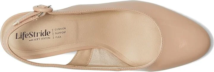 LifeStride Tia Women's Sandals Sand Faux Leather : 10 M (B) - Image 2