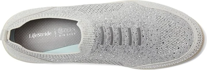 LifeStride Timeless Bright Slip On Women's Shoes Graphite Knit Fabric : 9 W (C) - Image 2