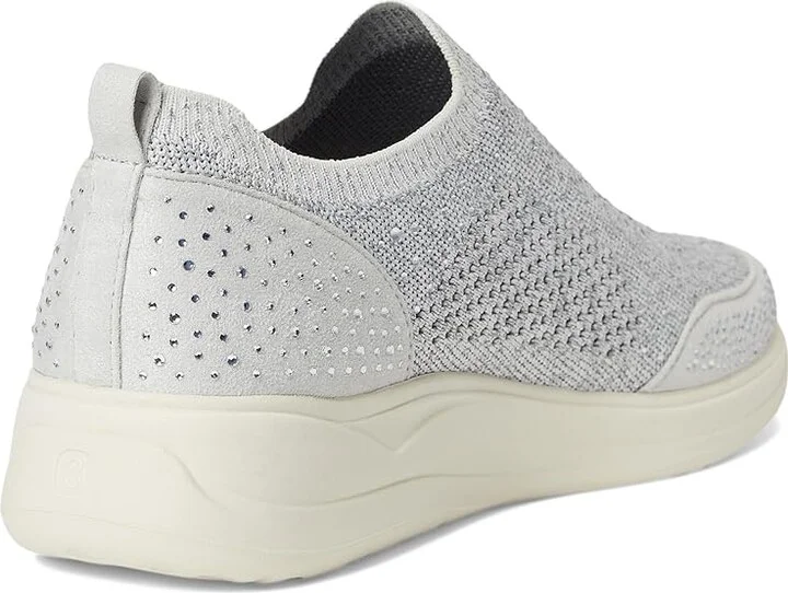 LifeStride Timeless Bright Slip On Women's Shoes Graphite Knit Fabric : 9 W (C) - Image 4