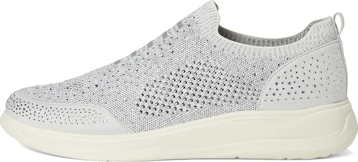 LifeStride Timeless Bright Slip On Women's Shoes Graphite Knit Fabric : 9 W (C) - Image 6