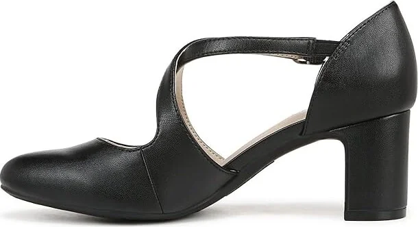 LifeStride Tracy High Women's Heels Black : 8 W (C), Faux Leather - Image 5