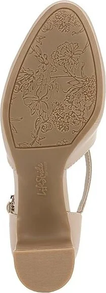 LifeStride Tracy High Women's Heels Tender Taupe : 7 M (B), Faux Leather - Image 3