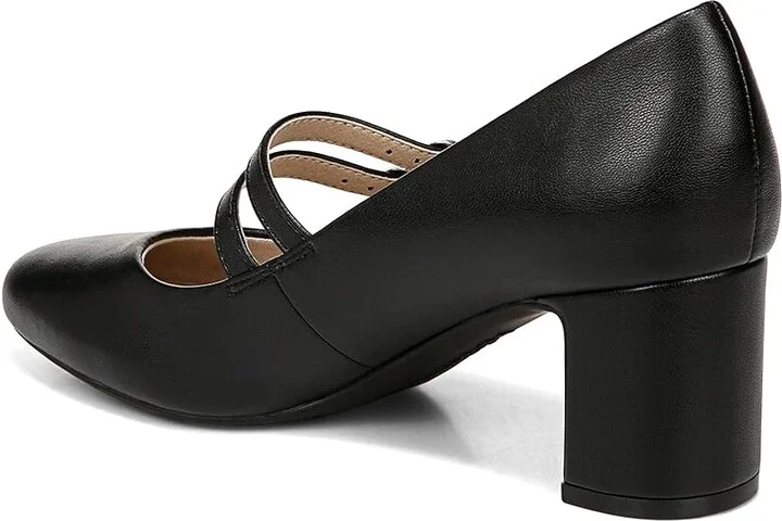 LifeStride True Trendy High Women's Heels Black Smooth : 9 M (B), Leather - Image 4