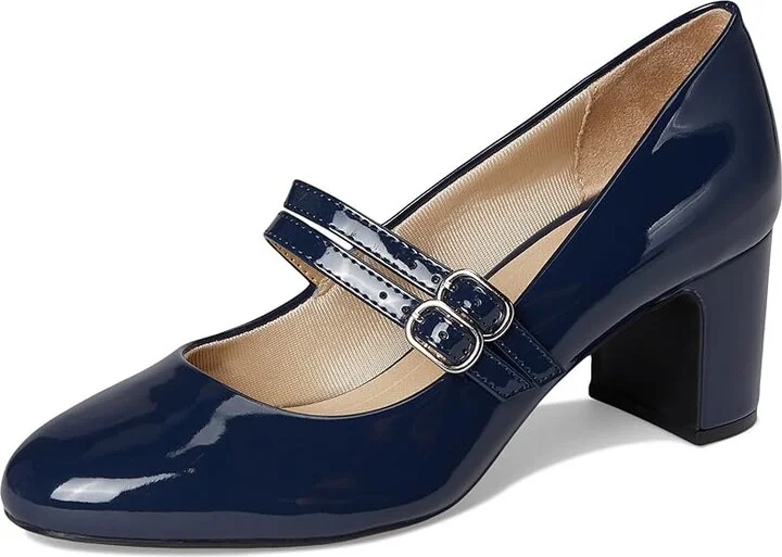 LifeStride True Women's Shoes Lux Navy Patent : 10 M (B), Synthetic - Image 5