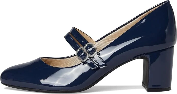LifeStride True Women's Shoes Lux Navy Patent : 10 M (B), Synthetic - Image 6