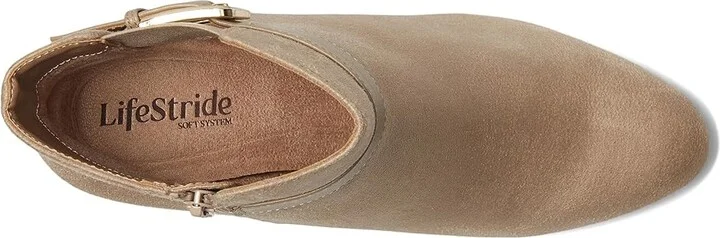 LifeStride Truly Women's Boots Dover Taupe : 7 W (C), Leather/Rubber - Image 2