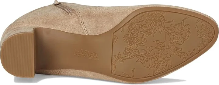 LifeStride Truly Women's Boots Dover Taupe : 7 W (C), Leather/Rubber - Image 3