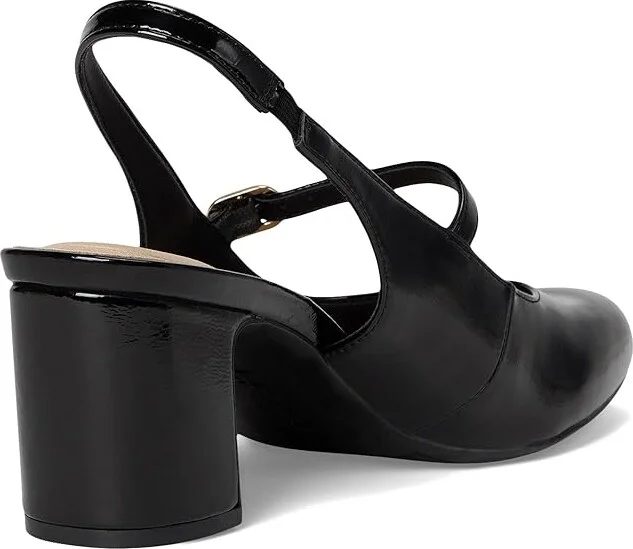 LifeStride Trust Strappy Shoes Women's Shoes Black Patent : 8.5 W (C), Leather - Image 4