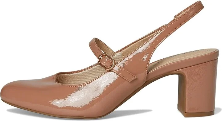 LifeStride Trust Strappy Shoes Women's Shoes Desert Nude Patent : 11 M (B), Leather - Image 6