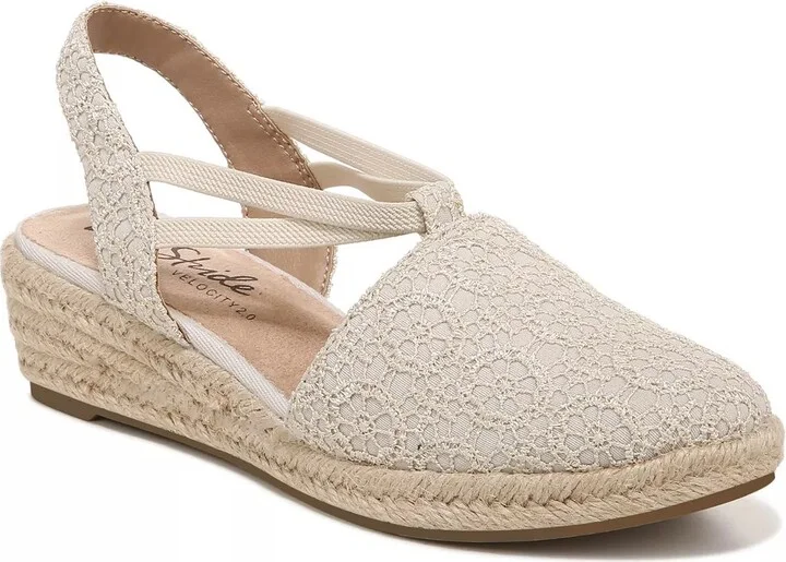 LifeStride Wide Width Katrina 2 Espadrille Wedge Sandal