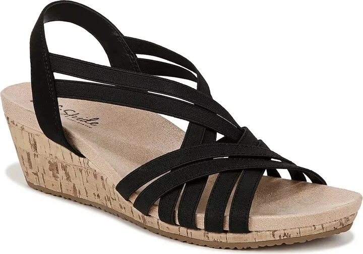 LifeStride Wide Width Mallory Wedge Sandal