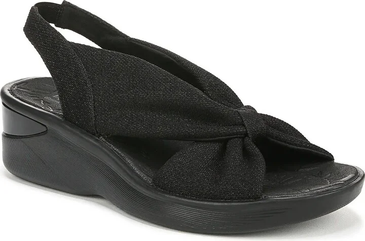 LifeStride Wide Width Serenade Wedge Sandal