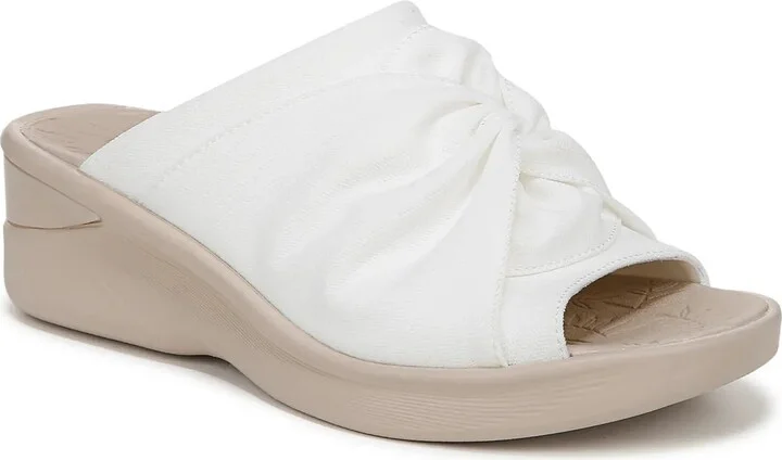 LifeStride Wide Width Smile Wedge Sandal